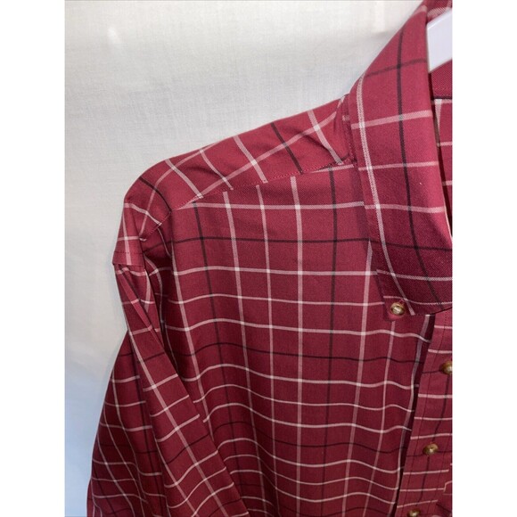 Brooks Brothers 346 Men’s Dress Shirt Size Large Red Striped Business Formal - Picture 5 of 12